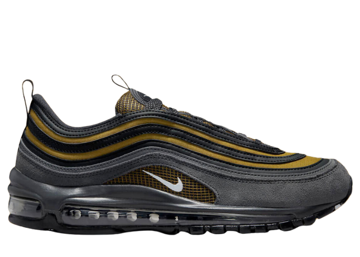 Nike air max 97 black gold anthracite best sale